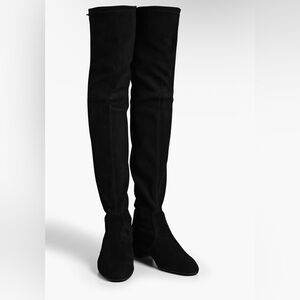 STUART WEITZMAN Genna Suede Over-The-Knee Boots